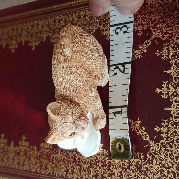 Sandra Brue sandicast miniature cat figurine - Picture 4 of 5